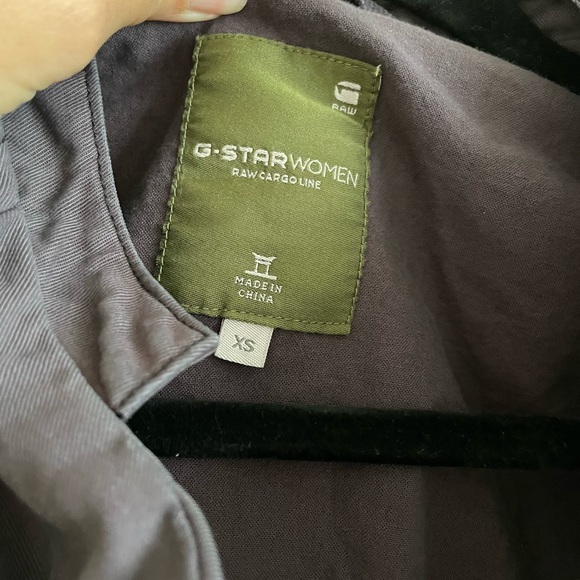 G Star Raw Cargoline Cropped Jacket Original $270 Worn by Nikita - Picture 2 of 3